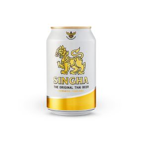 Singha Lager Beer 330ml Can