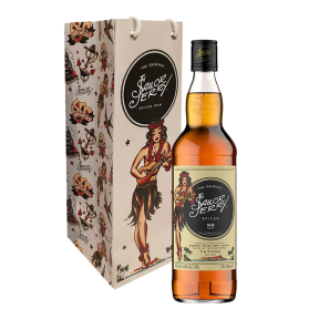Sailor Jerry Spiced Rum 700ml with Sailor Jerry Gift Bag