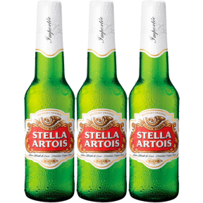 Stella Artois Beer 310ml Bottle x 3