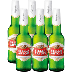 Stella Artois Beer 310ml Bottle x 6