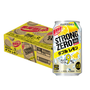 Strong Zero Double Lemon 350ml Can x24 (Case)