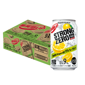 Strong Zero Double Grapefruit 350ml Can x24 (Case)