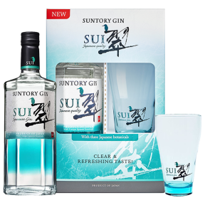 Suntory Sui Gin 700ml w/Free Sui Gin Glass Gift Pack