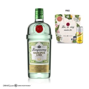 Tanqueray Rangpur Lime Distilled Gin 1L w/ FREE 1pc. Tanqueray Summer Tote Bag & 1pc. Schweppes Tonic Water 325ml can