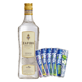 Buy 1x Zafiro Spanish Classic Gin 1L Get FREE 1x Can of Any Rio Strong Flavor 330ml 