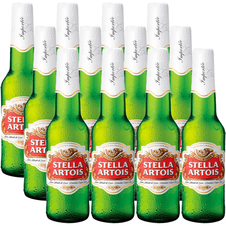 Stella Artois Beer 310ml Bottle X 12